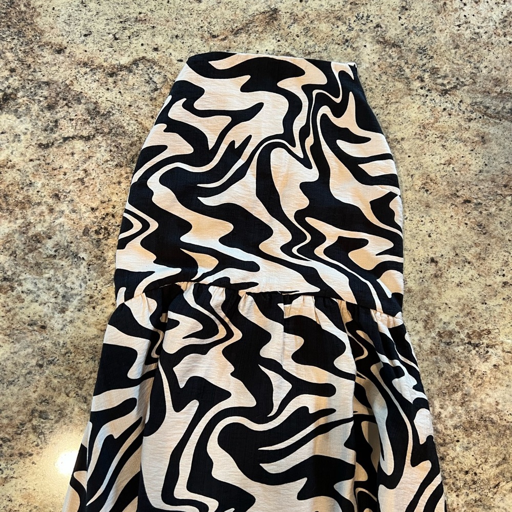 By Together Black and Cream Maxi Dress